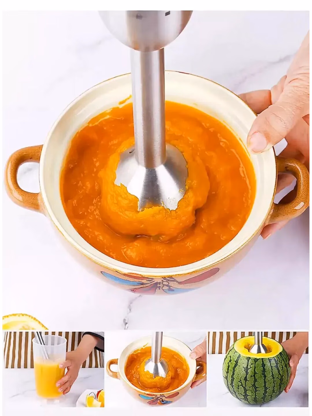 Blender "Sonifer" , ручной, турборежим, защита от перегрева, 600 вт - 7