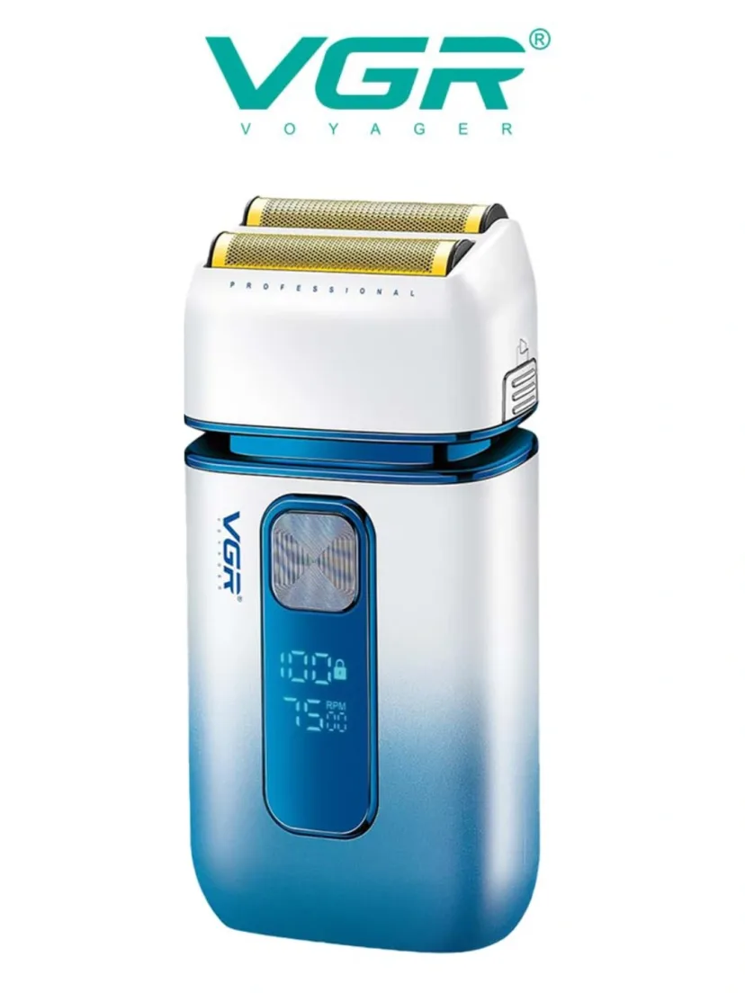 VGR V-362 Titan pichoqli professional sheyver-trimmer, 120 daqiqa ishlash