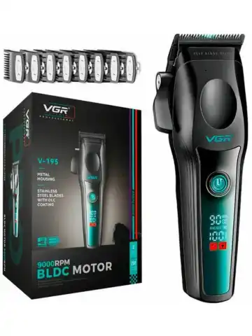 VGR V-195专业 soch-siqal trimmeri: BLDC motor, DLC pichoq