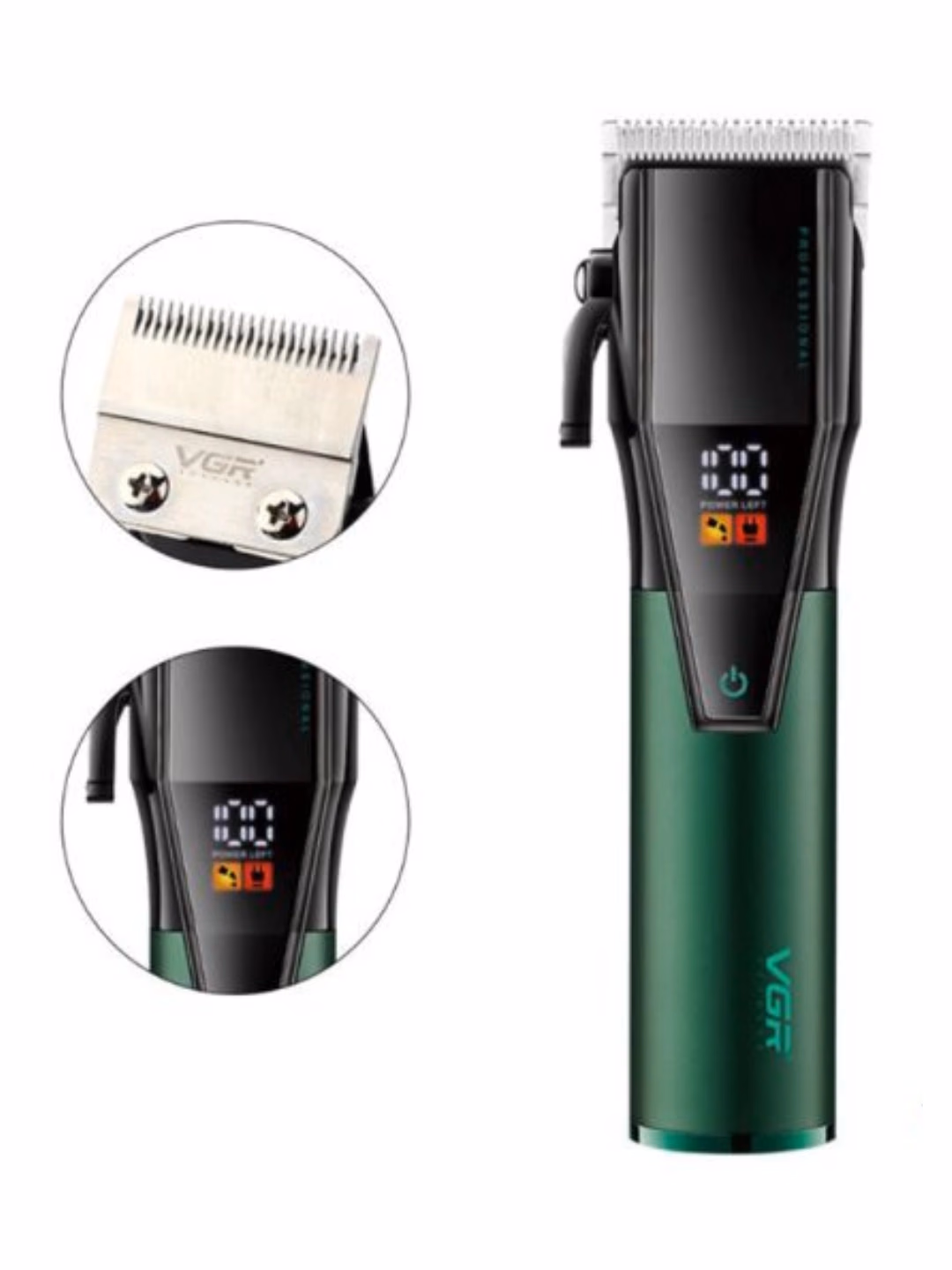 VGR V-677 Soch va soqol mashinkasi, 2000mAh batareya, 240 daq ishlash vaqt - 2