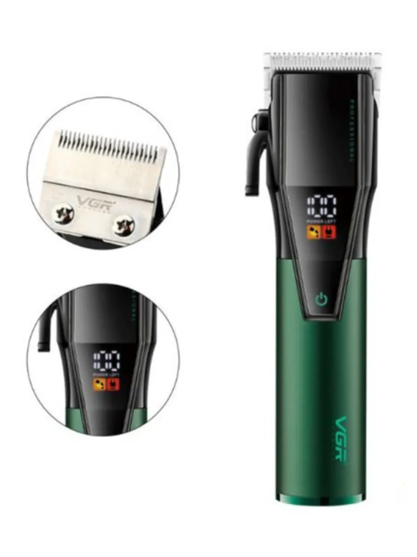 VGR V-677 Soch va soqol mashinkasi, 2000mAh batareya, 240 daq ishlash vaqt