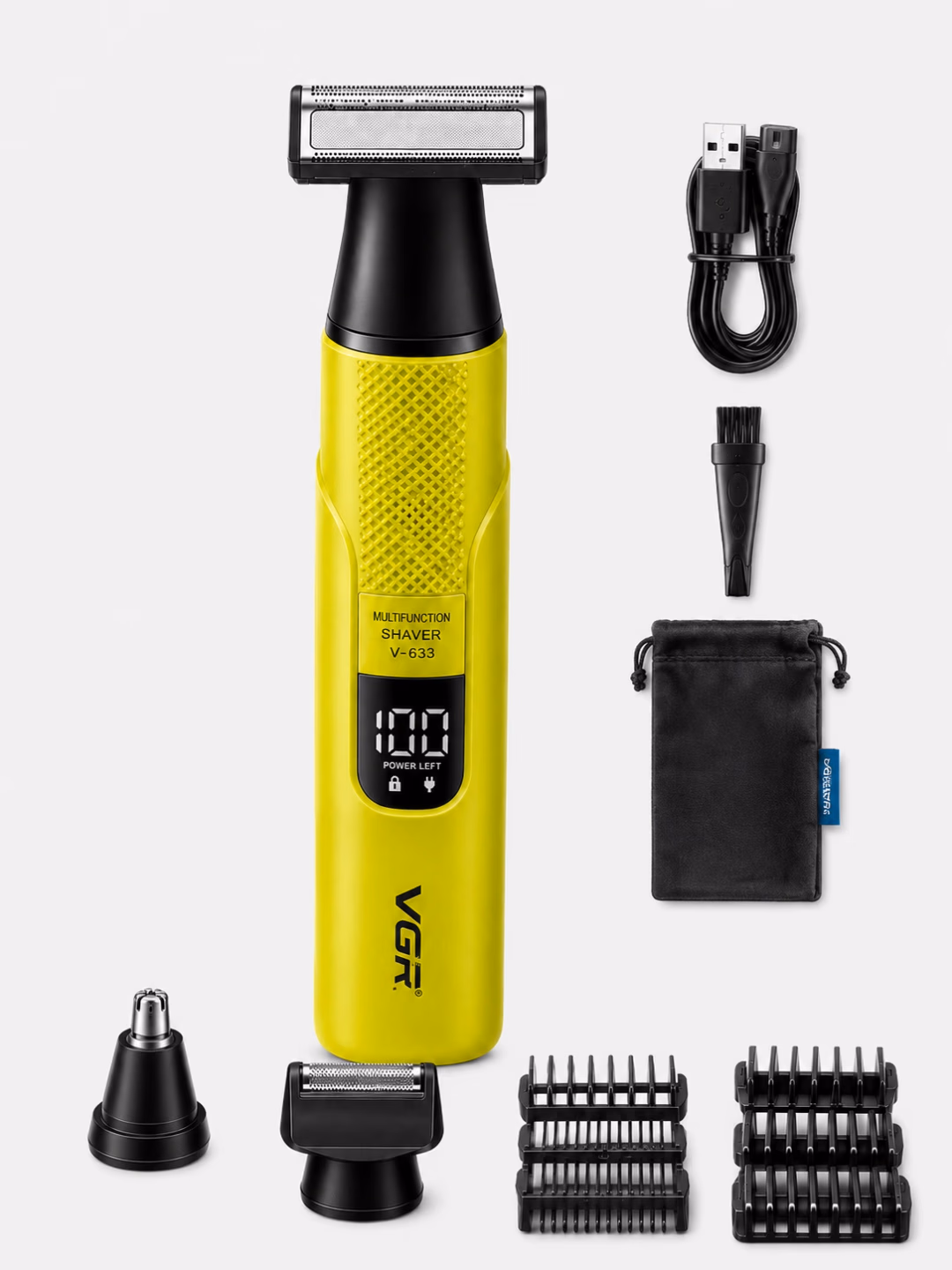 VGR V-633 elektr ustara, 3-in-1 trimmer, USB - 2
