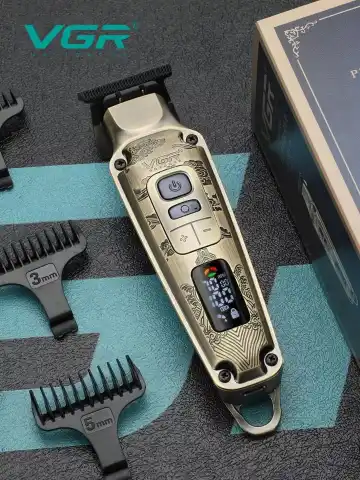 VGR V-901 Trimmer: 50 Sovutish, 300 Minut ishlaydi, USB