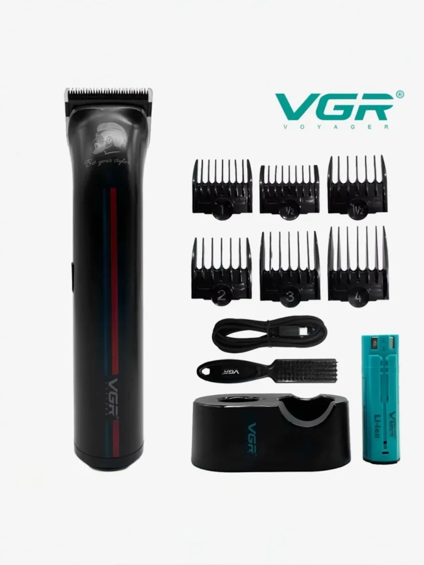 VGR V-160 Trimmer: USB Zarядкa, 250 Daqiqa Ishlash