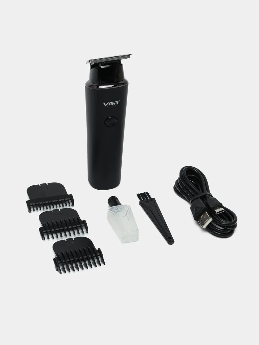 VGR V-937 Professional Simsiz Trimmer, LCD Ekran