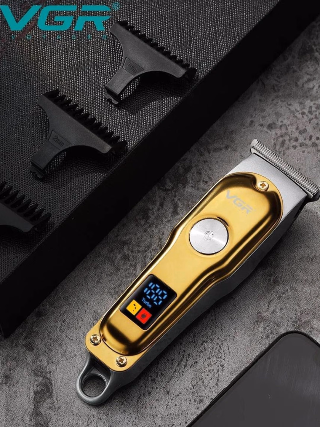 VGR V-290 Elektr Soqol Mashinasi: Zero Gapped Ustura va USB Zaryadlanish