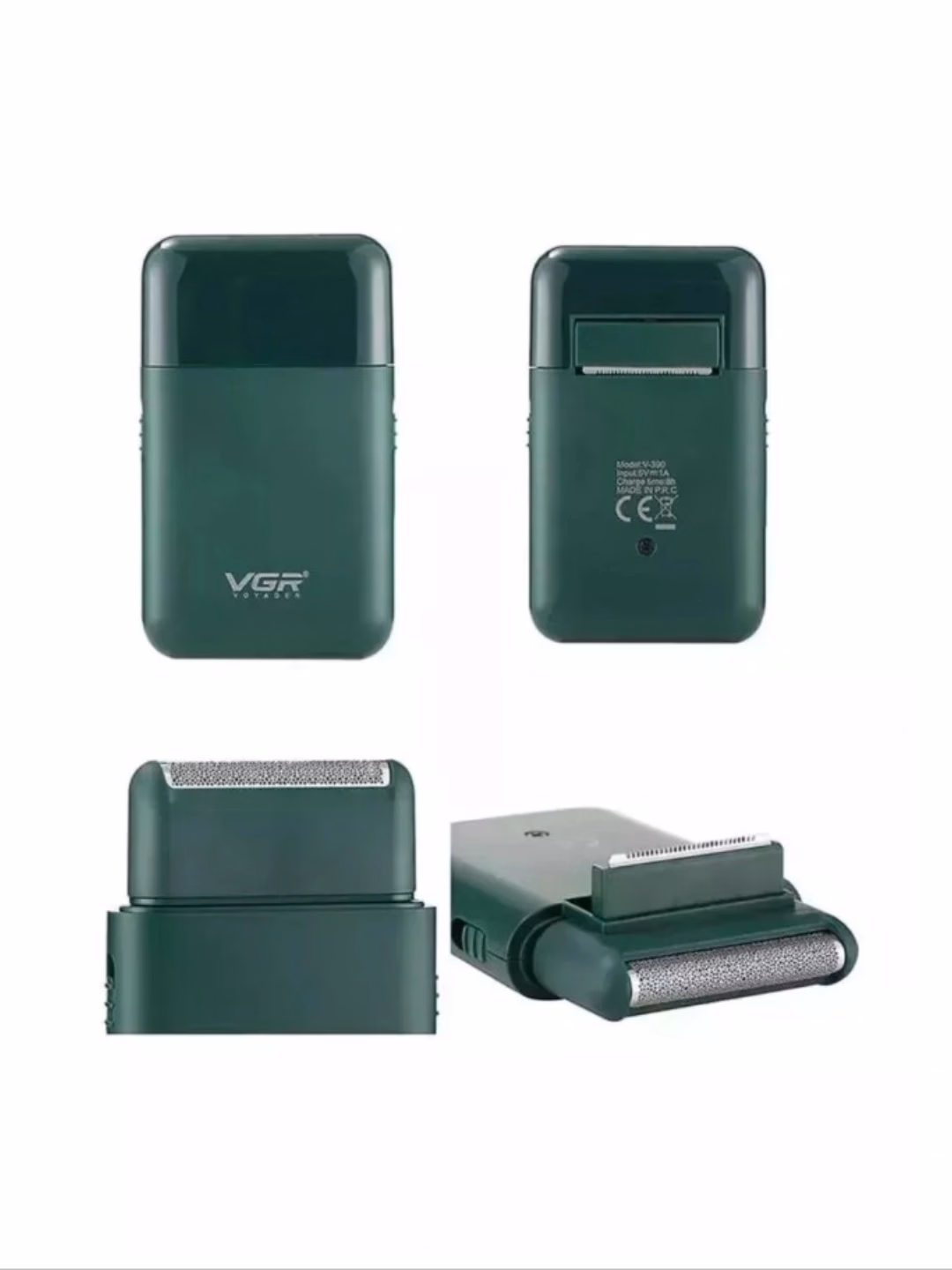 VGR V-390 elektr ustara, portativ, quruq va nam soqol olish uchun, 45 daqiqa avtonom - 4