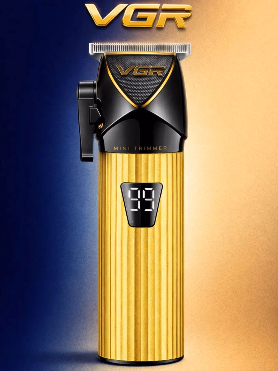VGR V-615 Burun va Quloq Trimmeri, USB Quvvatlanadigan Zanglamas Po'lat - 4