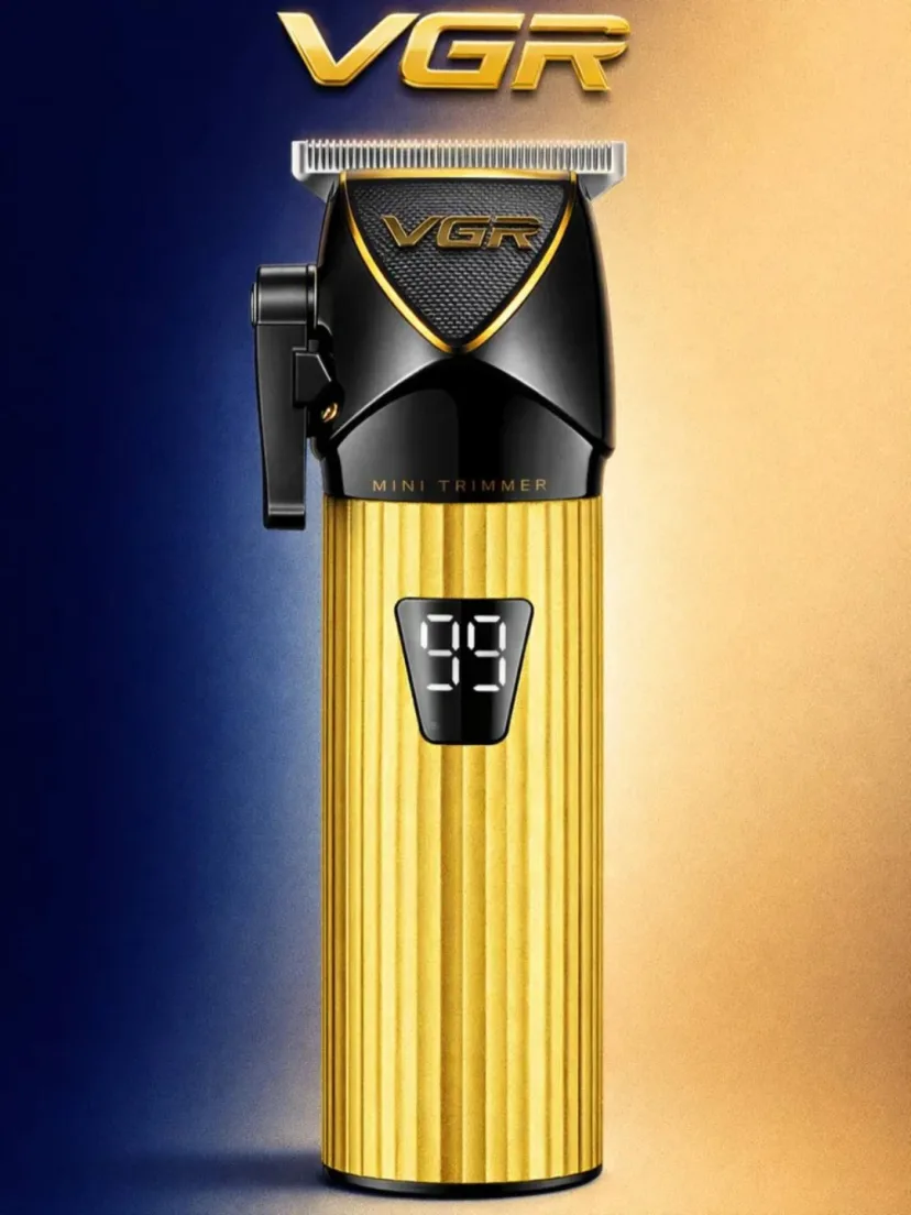 VGR V-615 Burun va Quloq Trimmeri, USB Quvvatlanadigan Zanglamas Po'lat