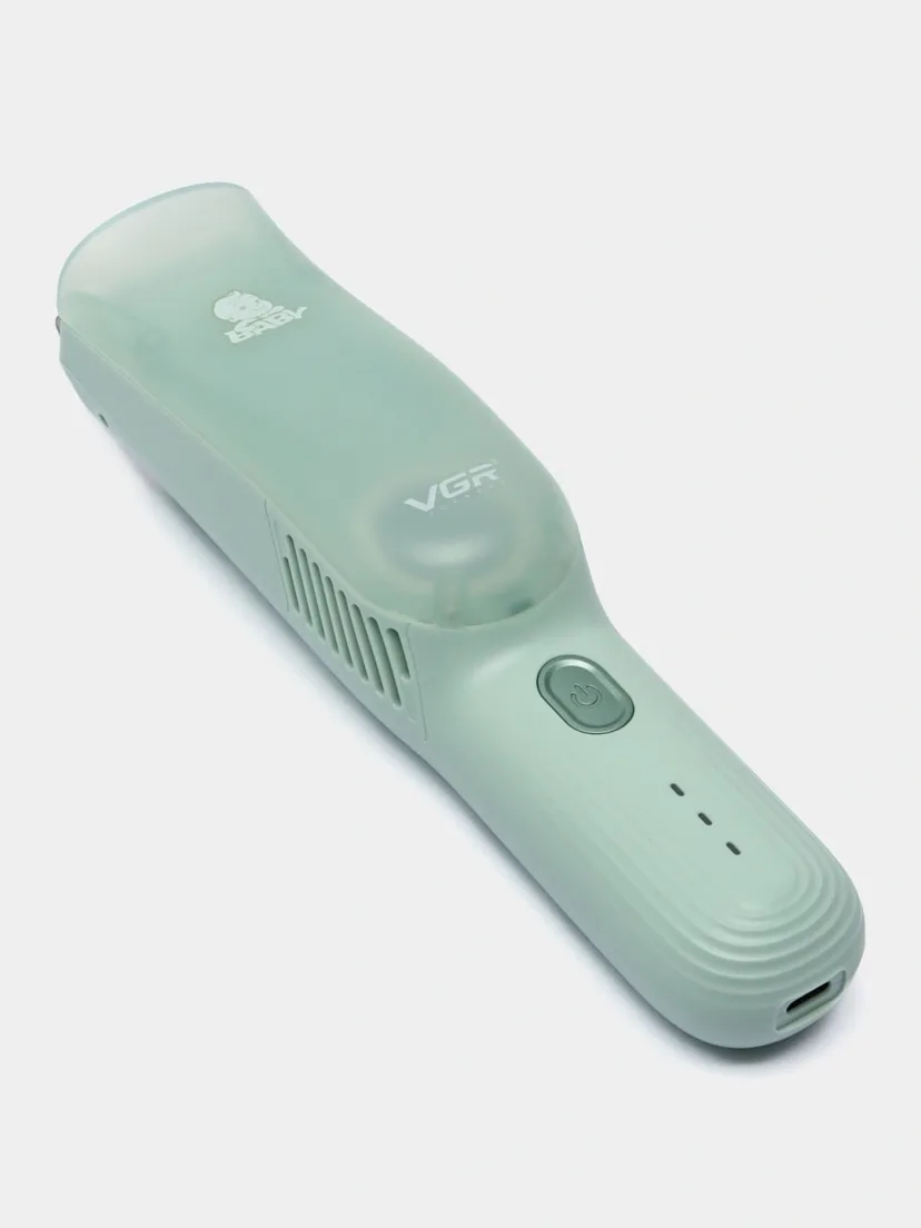 VGR V-155 zanglamas po'latli, vakuumli bolalar uchun soch mashinkasi (USB)
