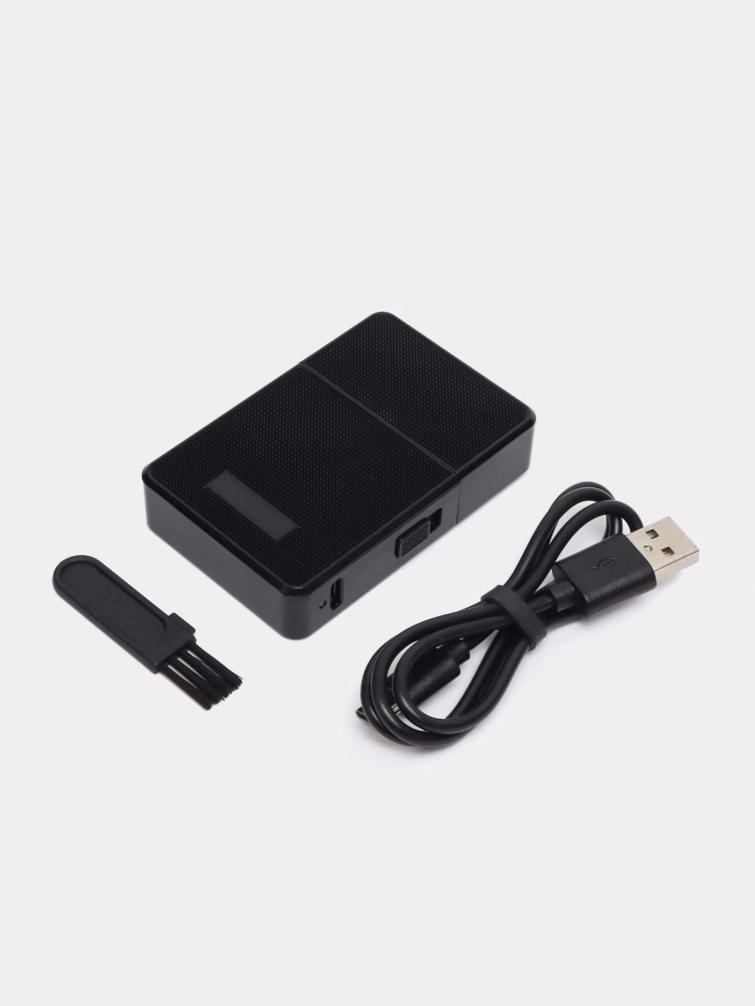 VGR V-376 Elektr Ustara: Karbonli Pichoqli, Ho'l/Kuq Briy, USB - 4