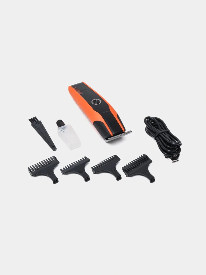 VGR V-999 Professional Simsiz Trimmer. Soch, Mo'ylov va Soqol Uchun Kesish Mashinasi