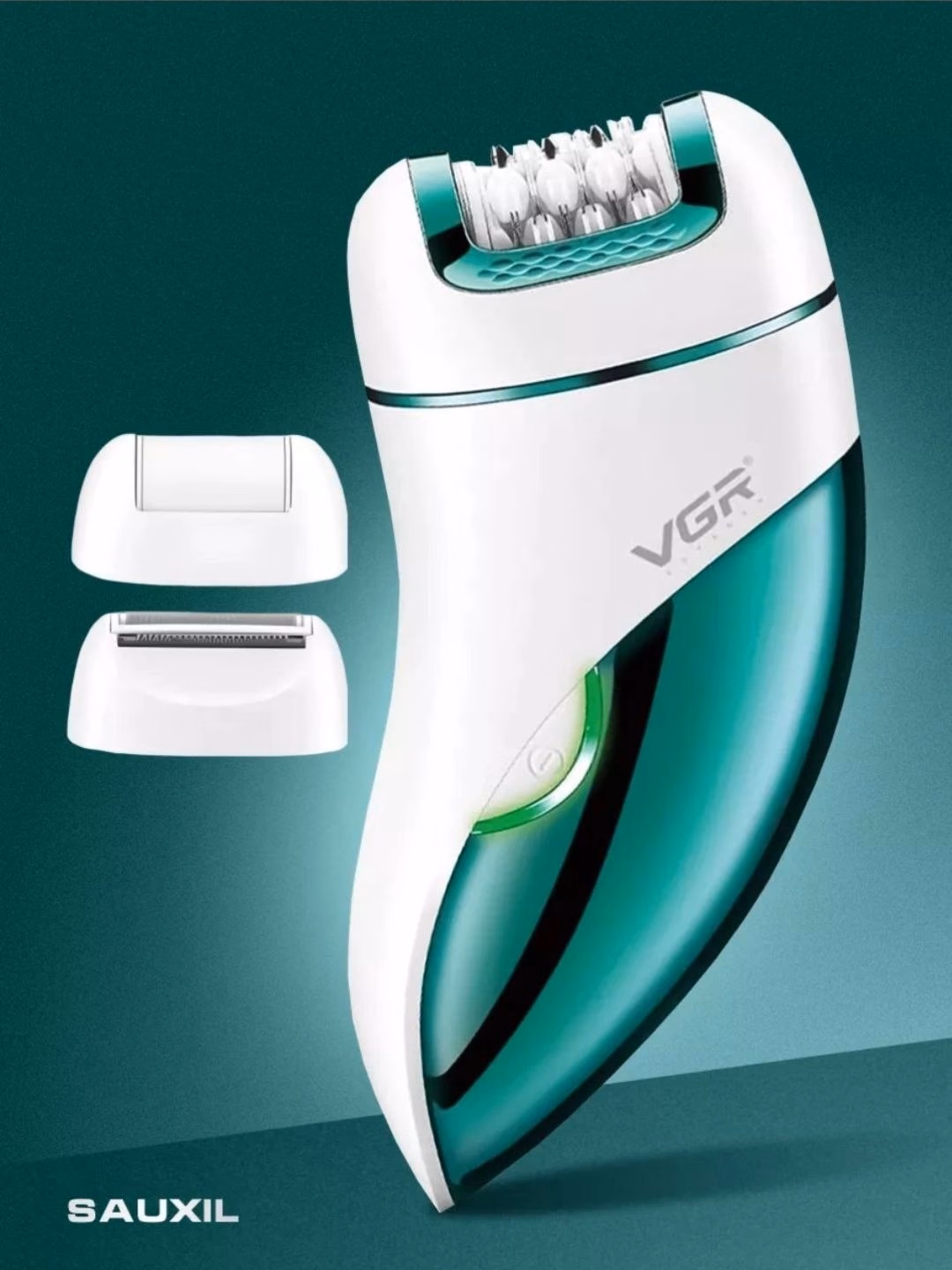 VGR V-731 Professional Simsiz Epilyator, Keramika Pichoqli Tana Uchun - 3