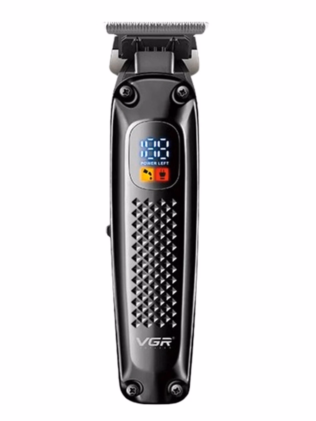 VGR V-972 Professional Soqol Trimmeri, Akkumulyatorli, Po'lat Pichoq