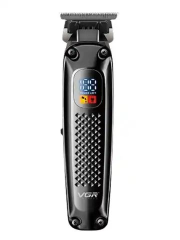 VGR V-972 Professional Soqol Trimmeri, Akkumulyatorli, Po'lat Pichoq
