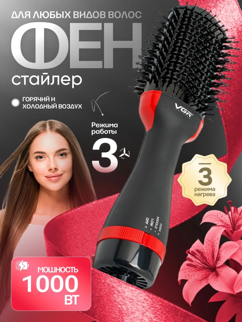 VGR V-451 Professional Soch Feni 2000W, Tez Quritish