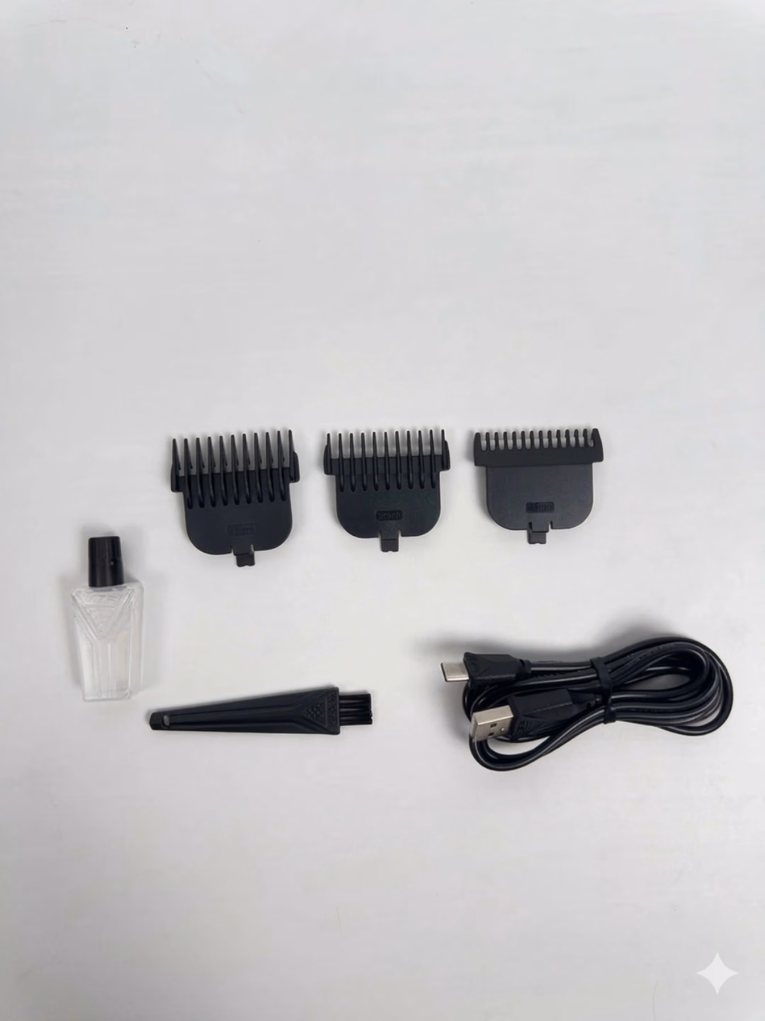 VGR V-943 Professional Trimmer, Zanglamaydigan Po'lat va Lityum Batareya - 4