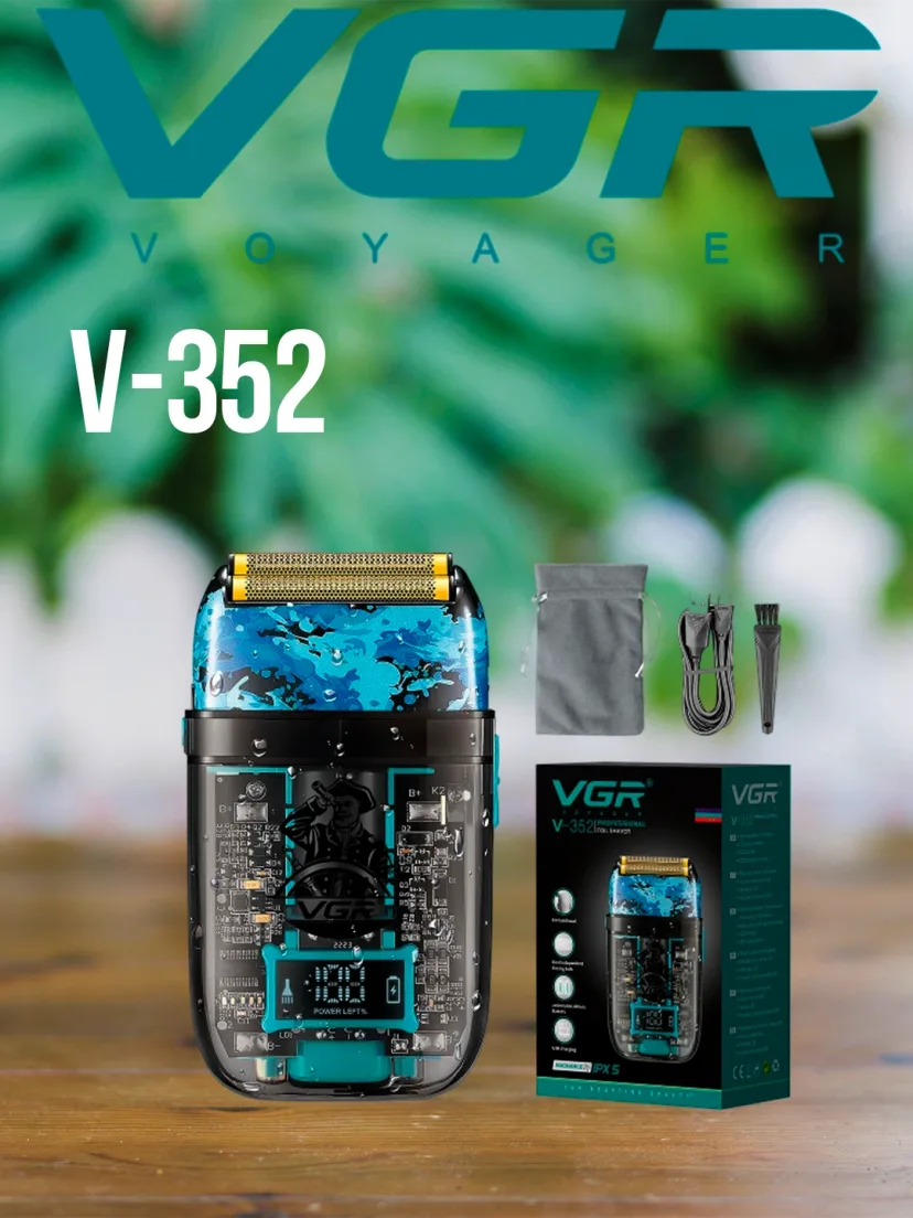 VGR V-356 Titan pichoqli soqol mashinasi, 100 daqiqa ishlash