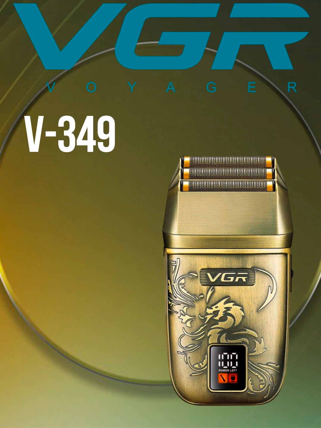 VGR V-356 Titan pichoqli soqol mashinasi, 100 daqiqa ishlash - 4