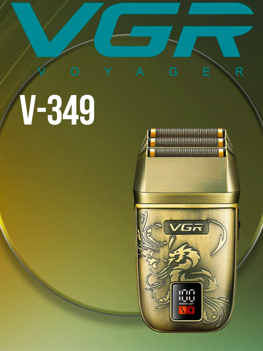 VGR V-356 Titan pichoqli soqol mashinasi, 100 daqiqa ishlash - 4