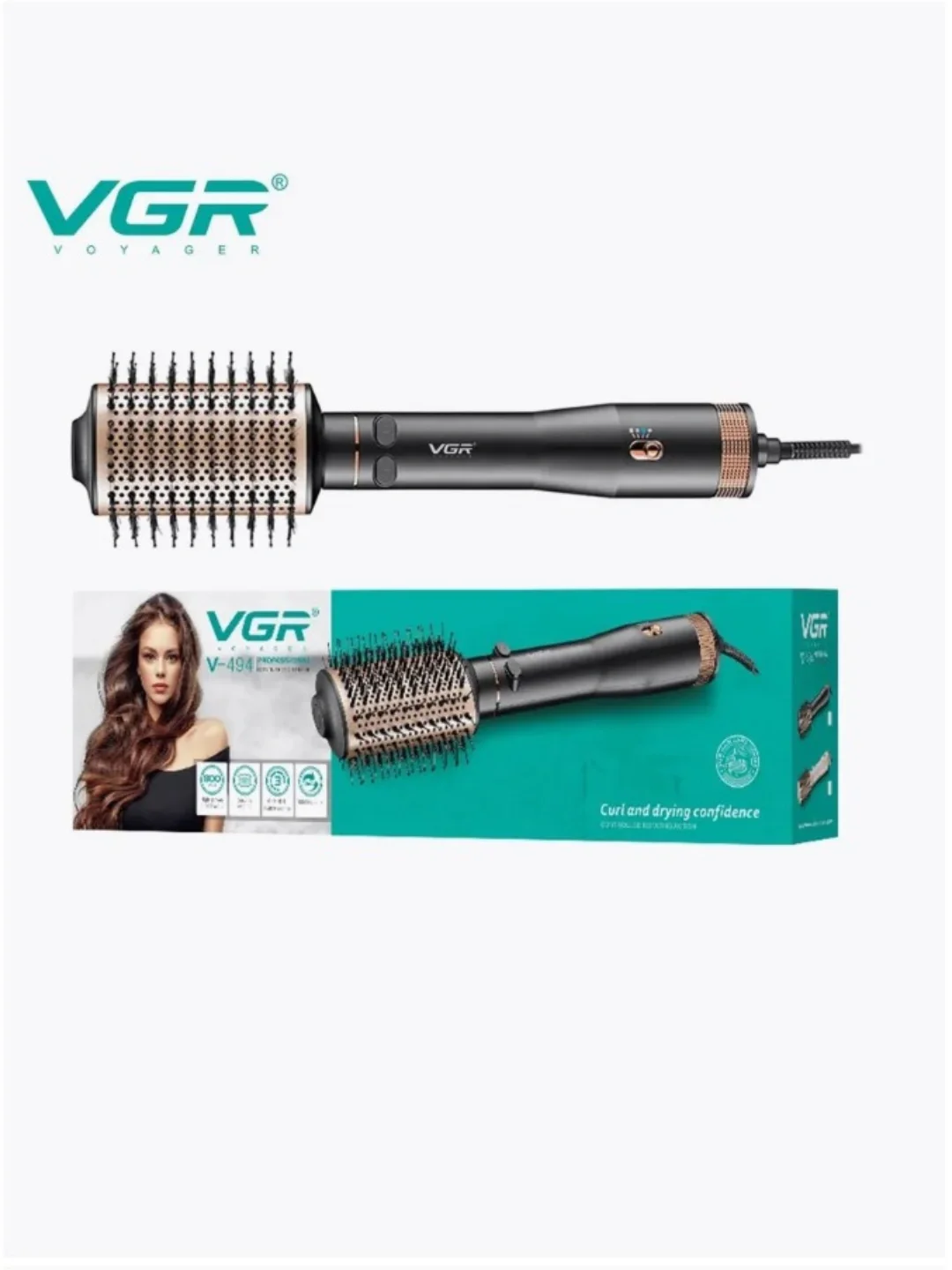 VGR V-494 Фен-щетка: Сушка и Укладка - 4