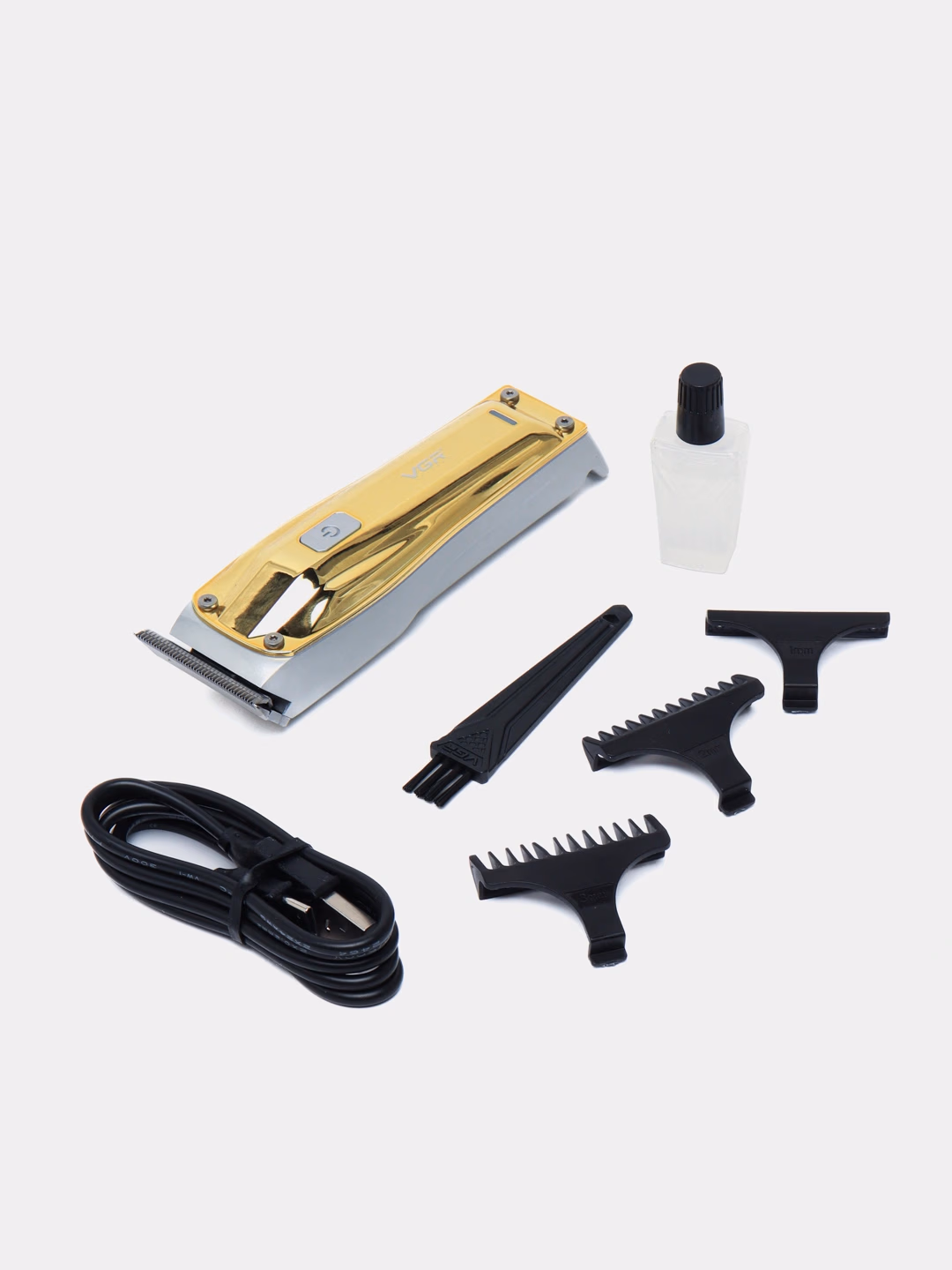 VGR V-955 Professional Simsiz Trimmer, Soch/Baqa uchun, 3 Nasadka - 6