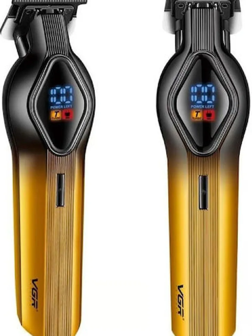 VGR V-921 Trimmer: 1200mAh batareya, USB zaryadlovich, professional soch olish mashinkasi