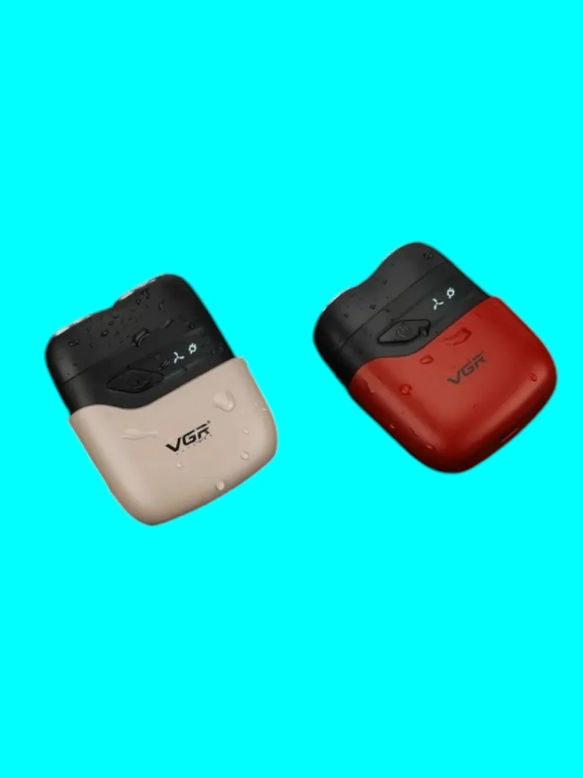 VGR V-345 Elektr Ustara: IPX7 Simsiz, Nam va Quruq Soqol olish uchun