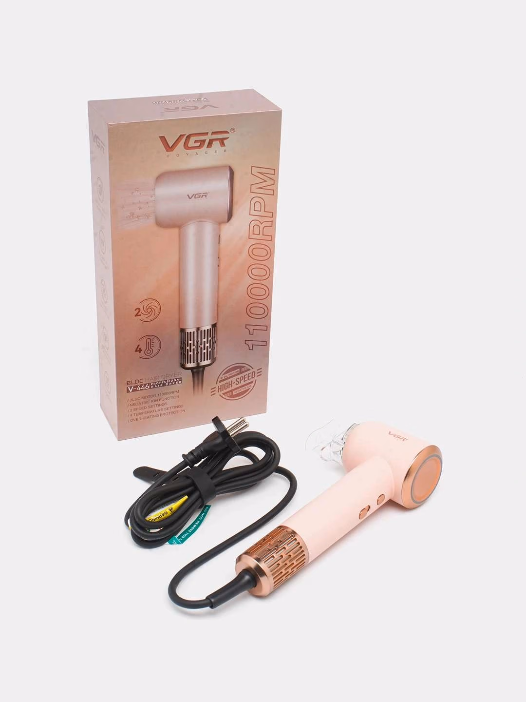 VGR V-446 Professional Fen: 110000 RPM BLDC Dvigatel - 4