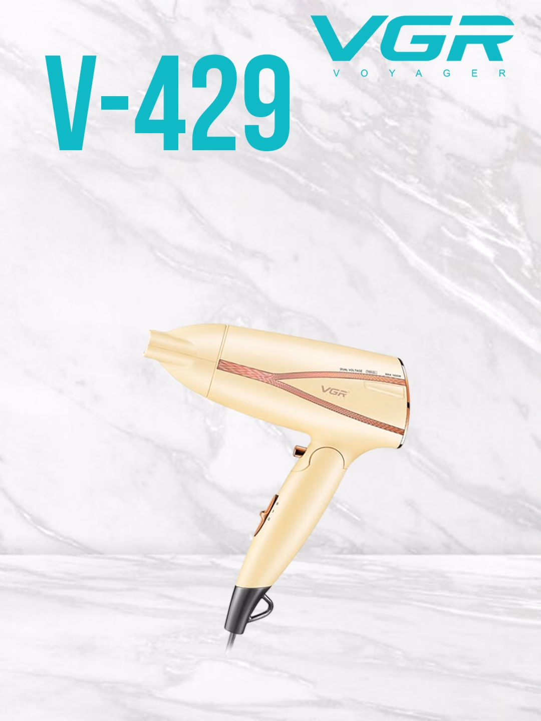VGR V-429 professional soch quritgichi, 220V quvvat bilan