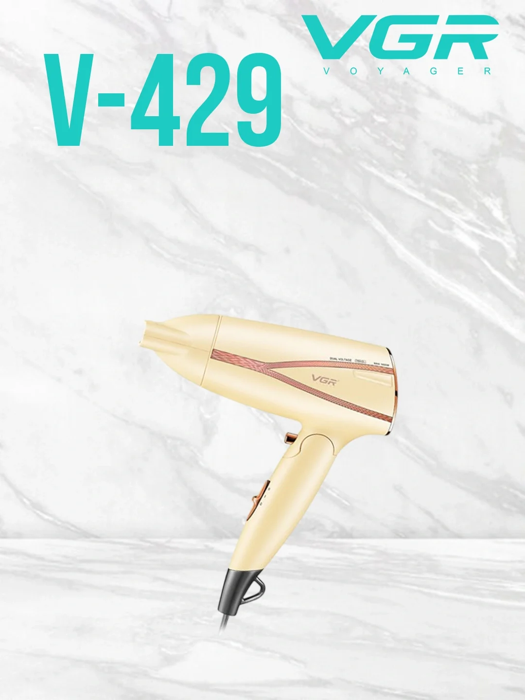 VGR V-429 professional soch quritgichi, 220V quvvat bilan - Asosiy rasm