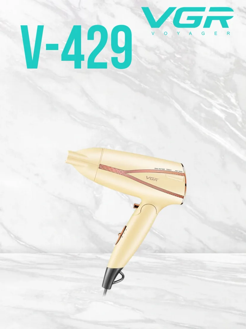 VGR V-429 professional soch quritgichi, 220V quvvat bilan