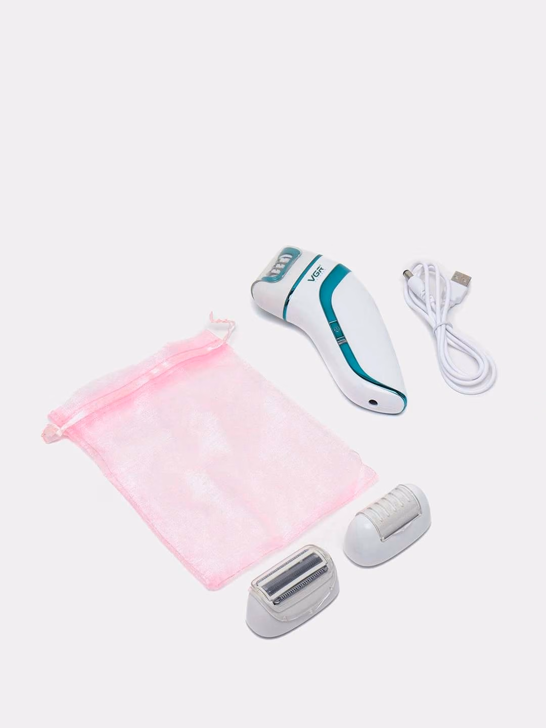 VGR V-713 ayollar uchun 3v1 epilator, akkumulyatorli - 3