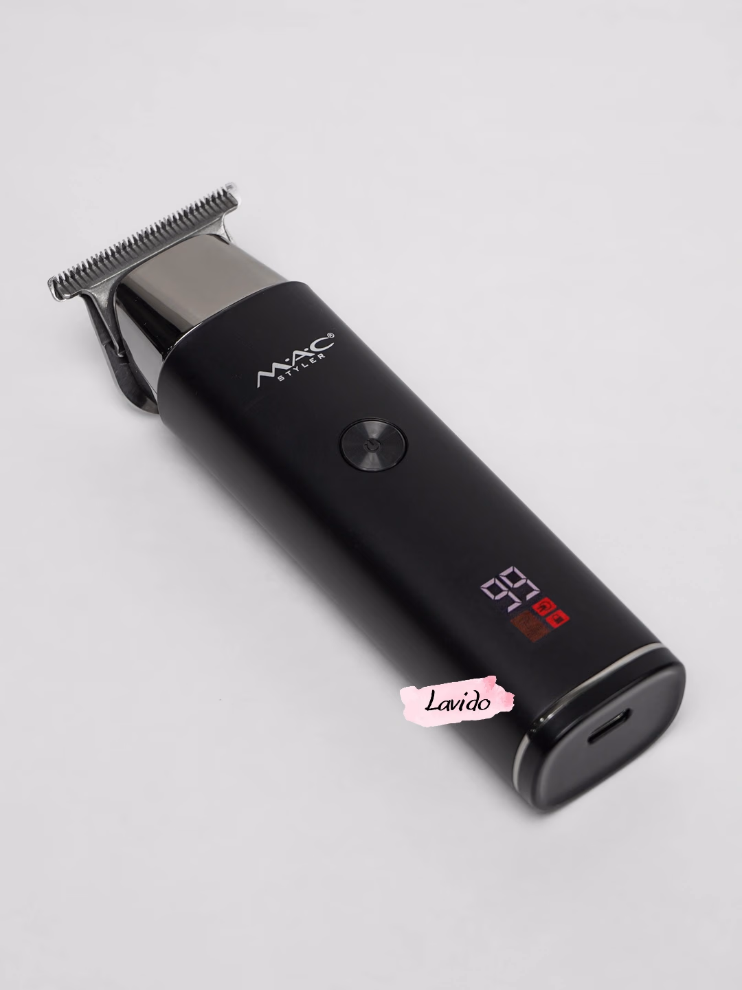 M·A·C STYLER MC-092 Simsiz Soch Mashinasi, LED displeyli Soqol Trimmeri - 3