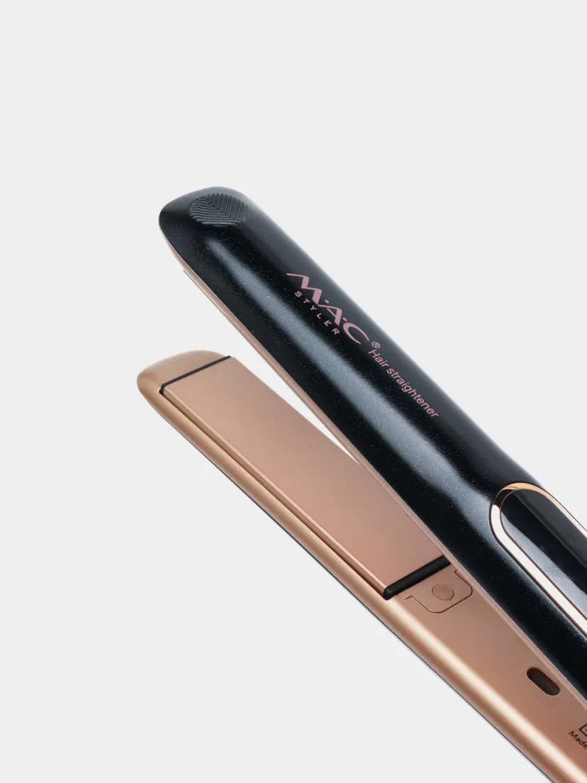 M·A·C STYLER MC-3067: Titan qoplamali professional soch to'g'rilagich, qovuruvchi