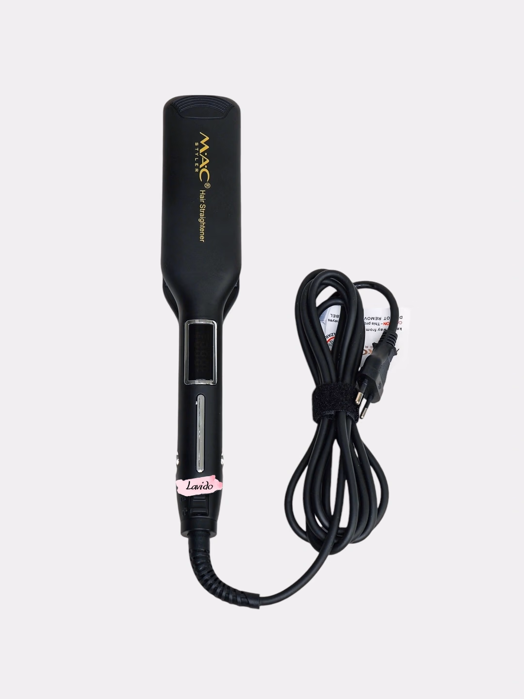 M·A·C STYLER MC-5514 Soch To'g'rilagich, Titan Qoplama, LCD, 450°F - 4