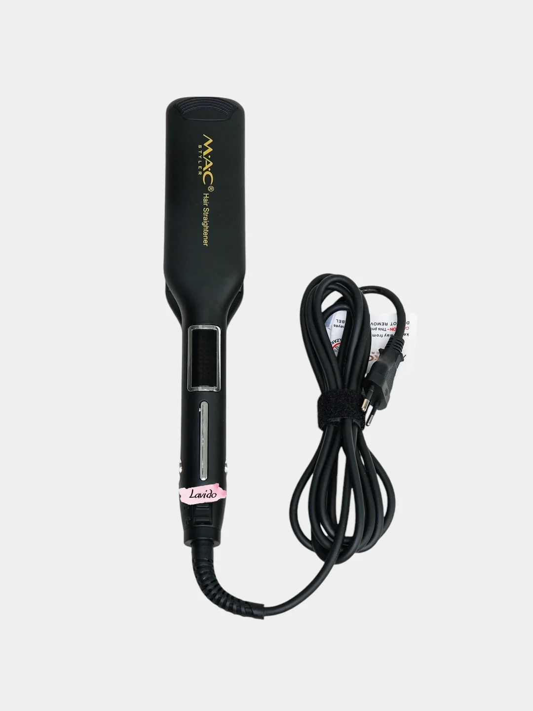 M·A·C STYLER MC-5514 Soch To'g'rilagich, Titan Qoplama, LCD, 450°F - 4