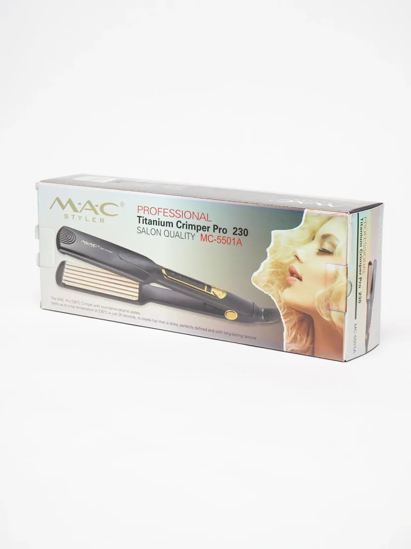 M·A·C STYLER MC-5501A Professional Gofre (Titaq, 230°C)
