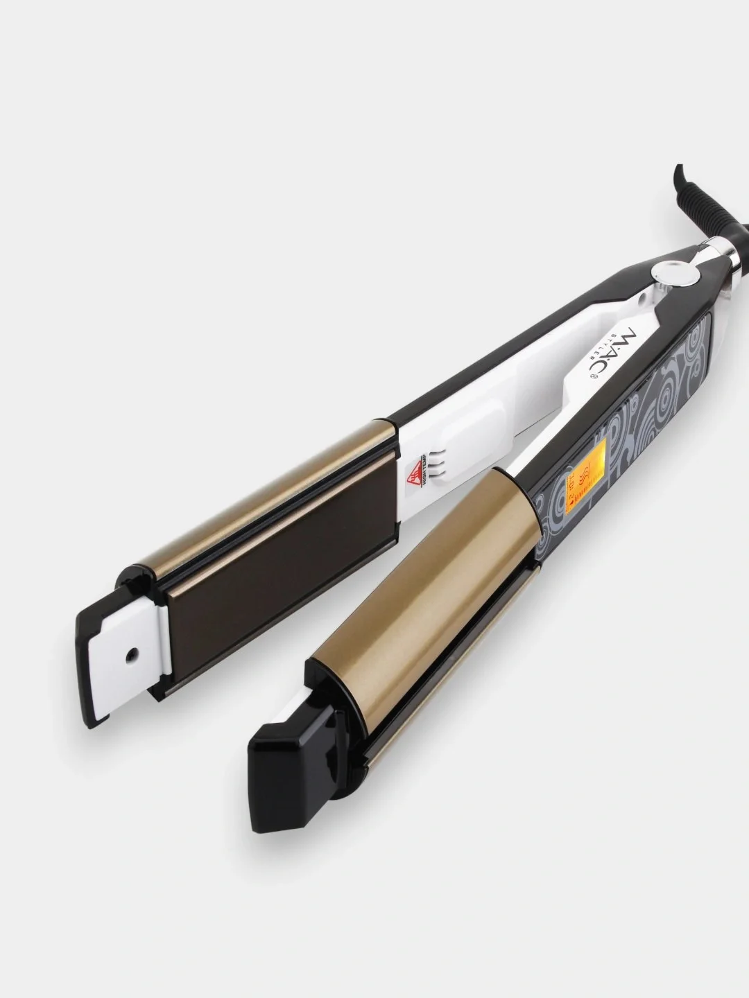 MAC STYLER MC-2026 soch dazmol, keramikali plitalar bilan g'ayrioddiy silliq natija - 5