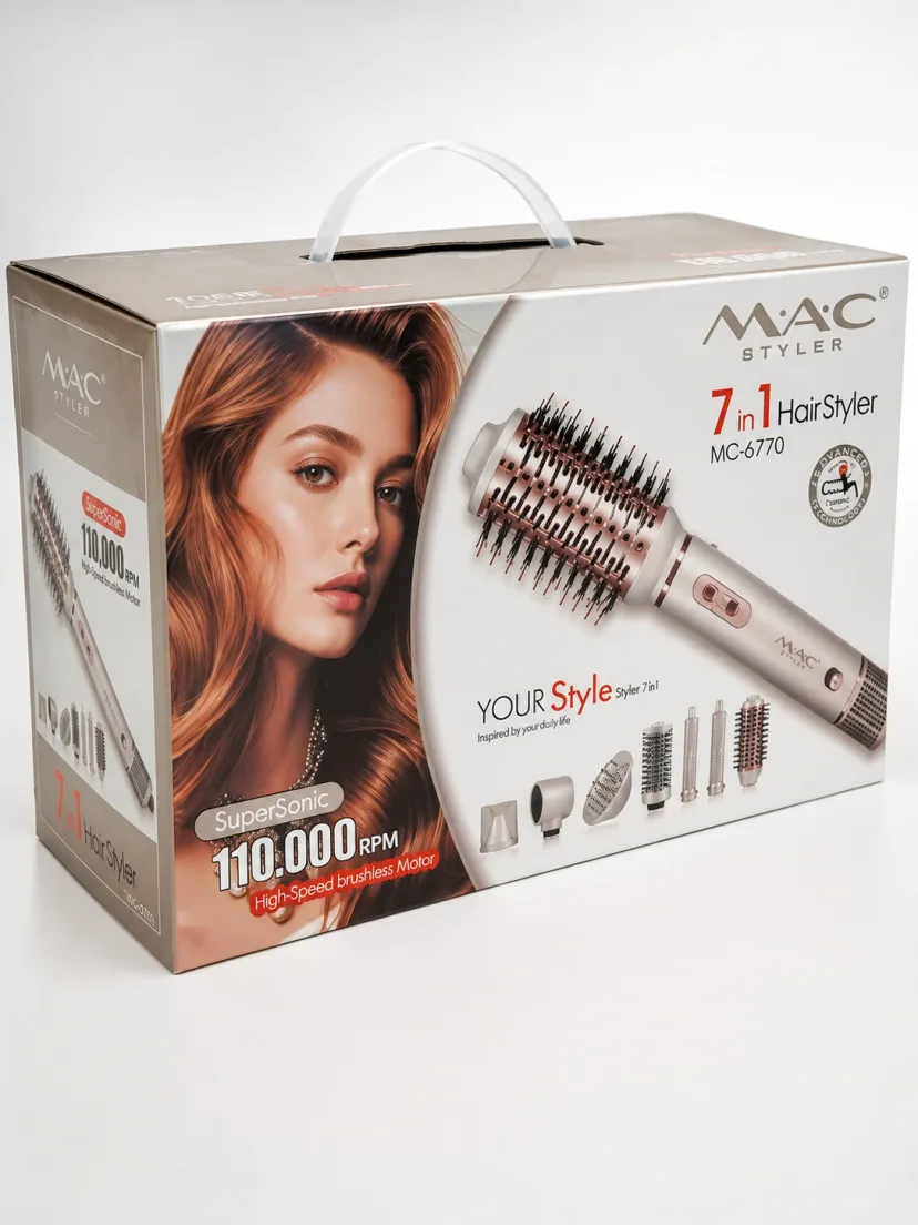 M·A·C STYLER MC-6770 7/1 Avtomatik soch to'shig'i va trimmer to'plami