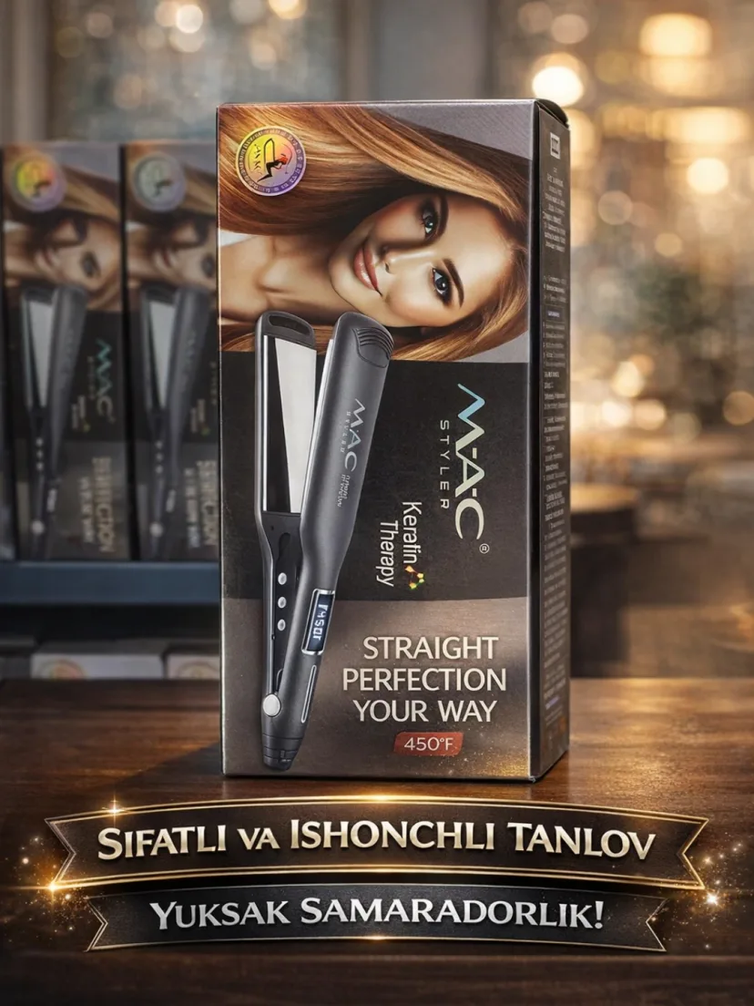 M·A·C STYLER MC-5515 Keratin Therapy keramik soch to'g'rilagich