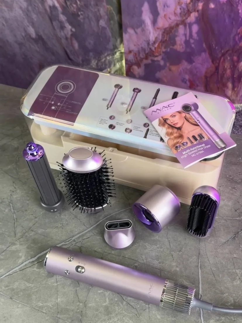 M·A·C STYLER MC-5805 Soch Styleter 5-in-1, 220V, Keramikali qoplama