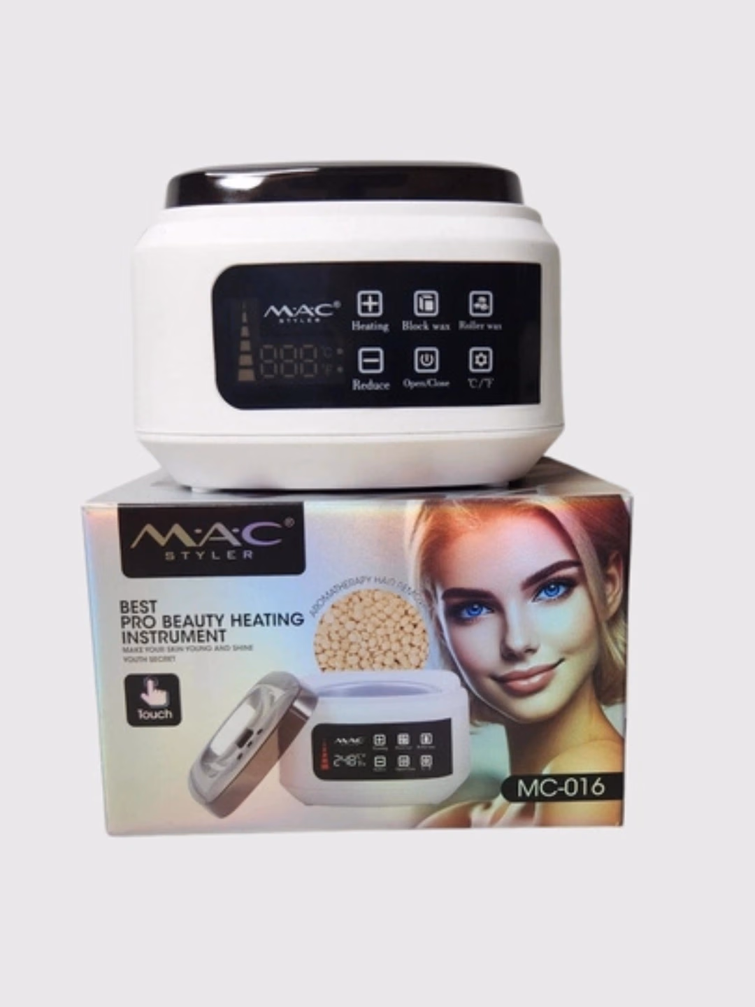 M·A·C STYLER MC-016 Elektr Mum Eritgich, Sensorli Wax Heater (220V)