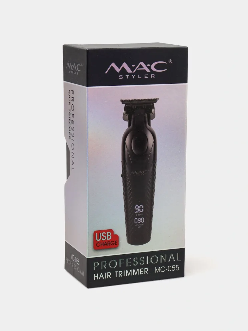 M·A·C STYLER MC-055 Professional trimmer, USB zaryadka, soch-osoqol