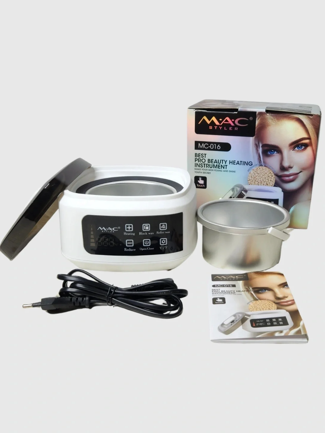 M·A·C STYLER MC-016 Электрический воскоплав, сенсорный Wax Heater (220V) - 3