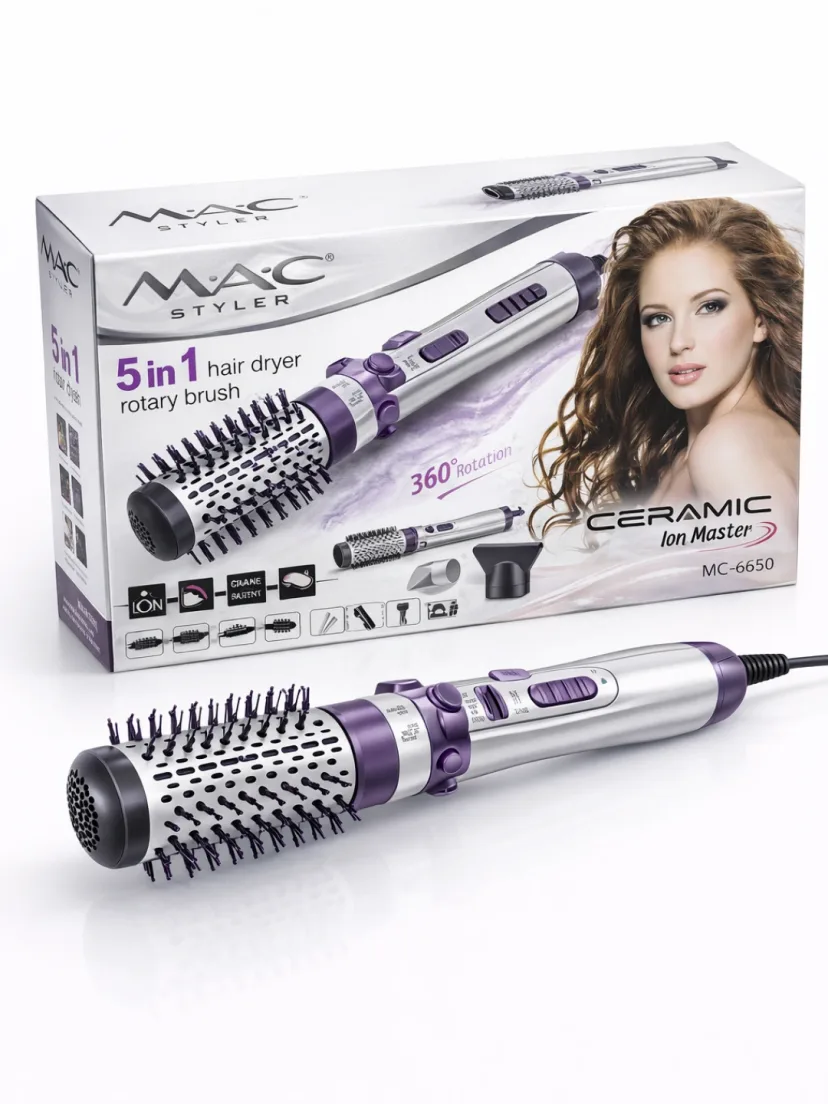 M·A·C STYLER MC-6650 Fen-cho'tka, 5-in-1, Keramika