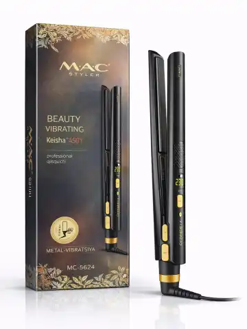 M·A·C STYLER MC-5624 Metal Soch To'g'rilagich, 230°C, LCD Ekran