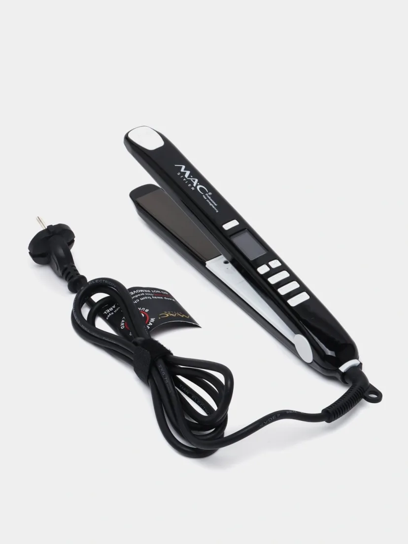 M·A·C STYLER MC-5599B Soch tekislagich, keratin terapiya va LED displeyli