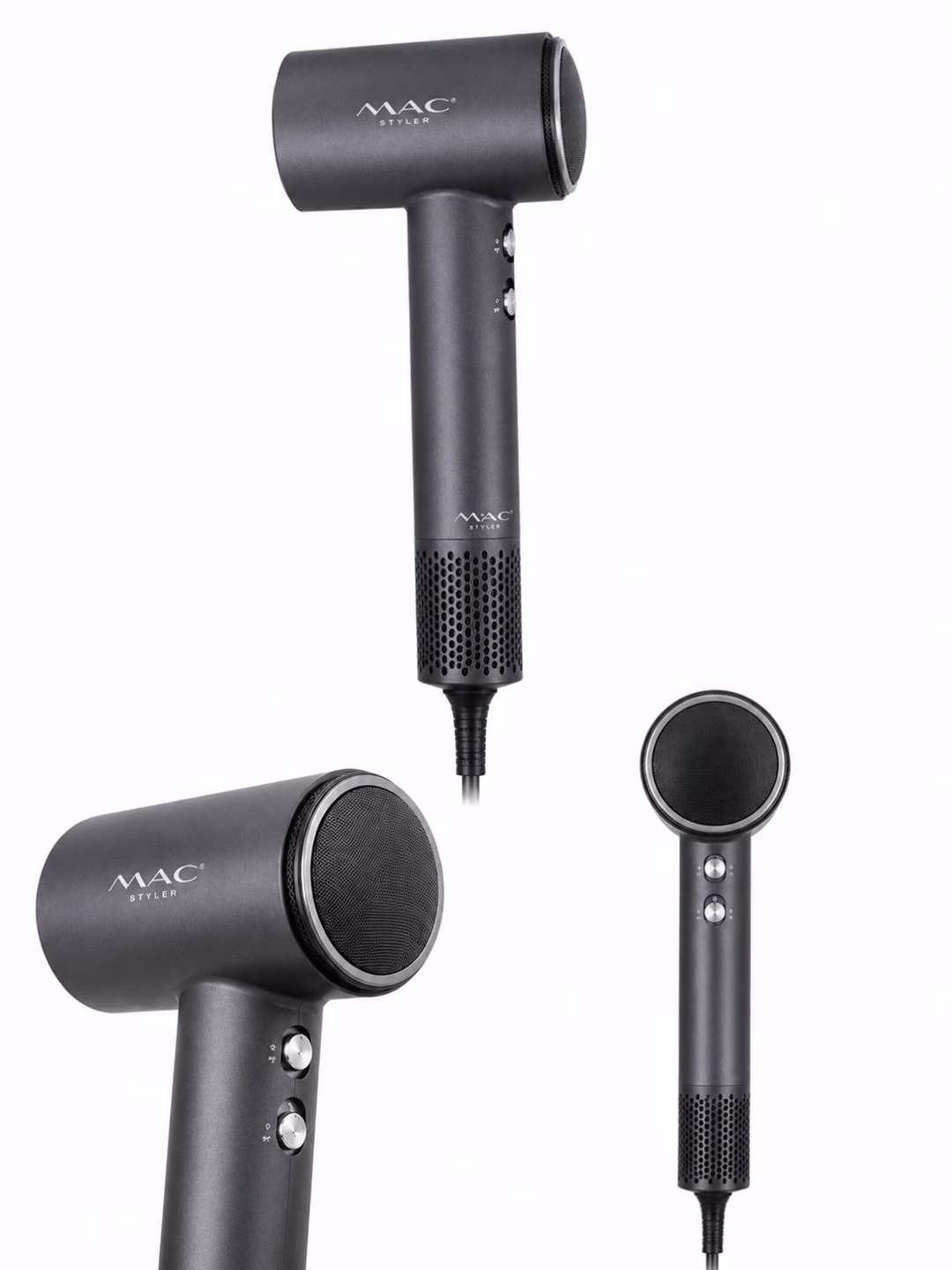 M·A·C STYLER MC-6815 soch quritgich, 1600 Vt, ionizatsiya, 2 tezlik - 4
