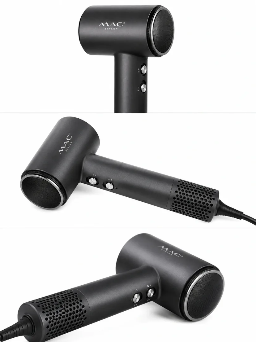 M·A·C STYLER MC-6815 soch quritgich, 1600 Vt, ionizatsiya, 2 tezlik